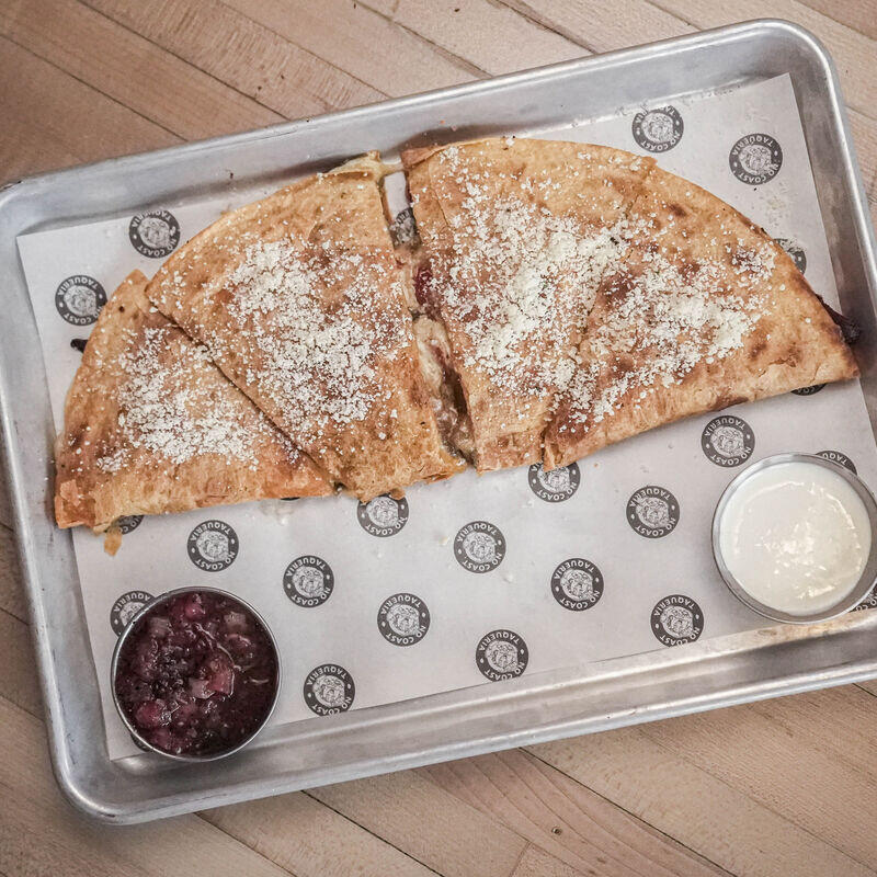 Rajas Quesadilla